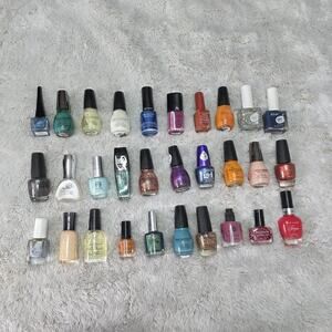 Mixed lot of Nail Polish Lot of 30 Assorted Colors Lot 2
